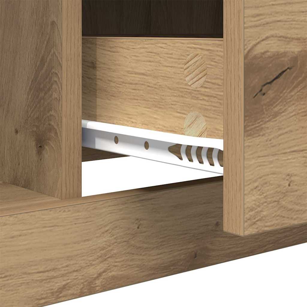 Couchtisch Artisan-Eiche 90 x 50 x 35 cm Holzwerkstoff