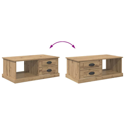 Couchtisch Artisan-Eiche 90 x 50 x 35 cm Holzwerkstoff