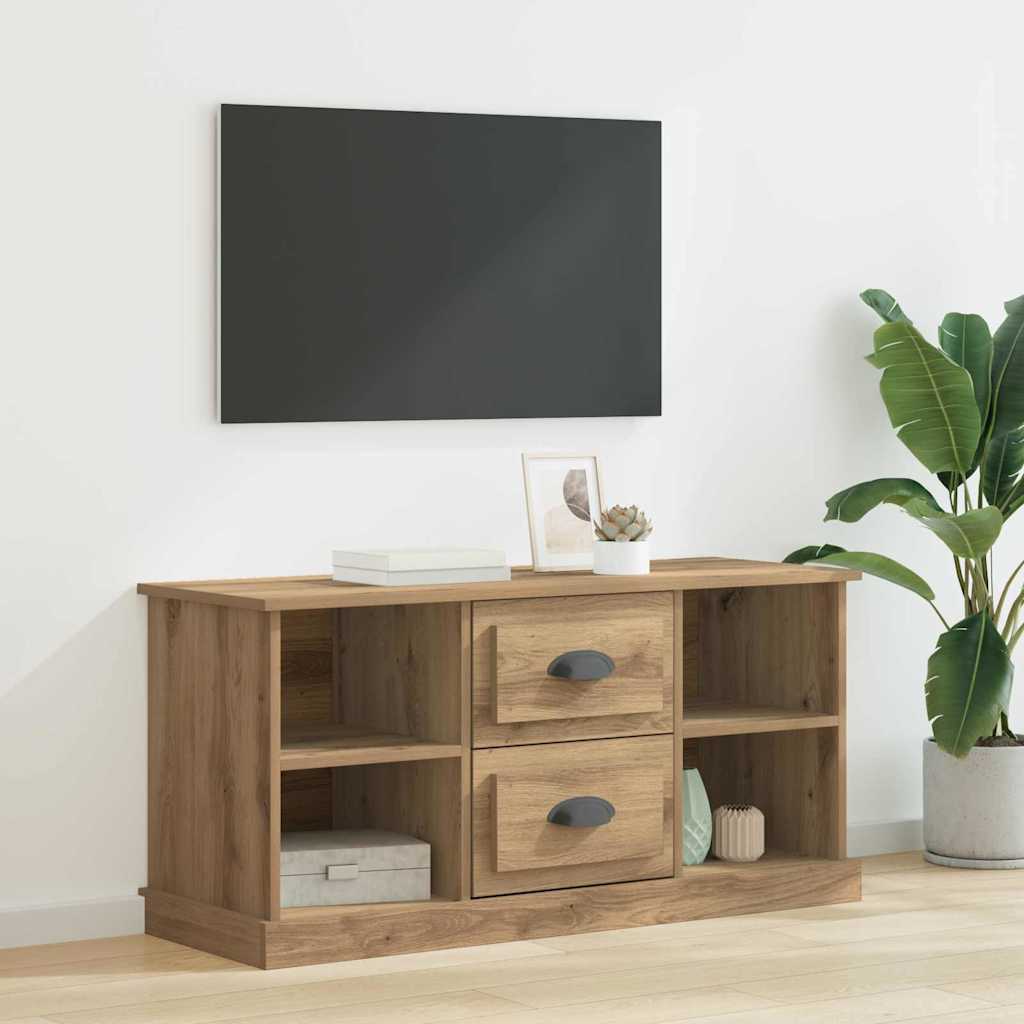 TV-Schränk 99,5 x 35,5 x 48 cm Artisan-Eiche Holzwerkstoff