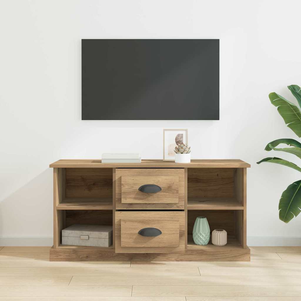 TV-Schränk 99,5 x 35,5 x 48 cm Artisan-Eiche Holzwerkstoff