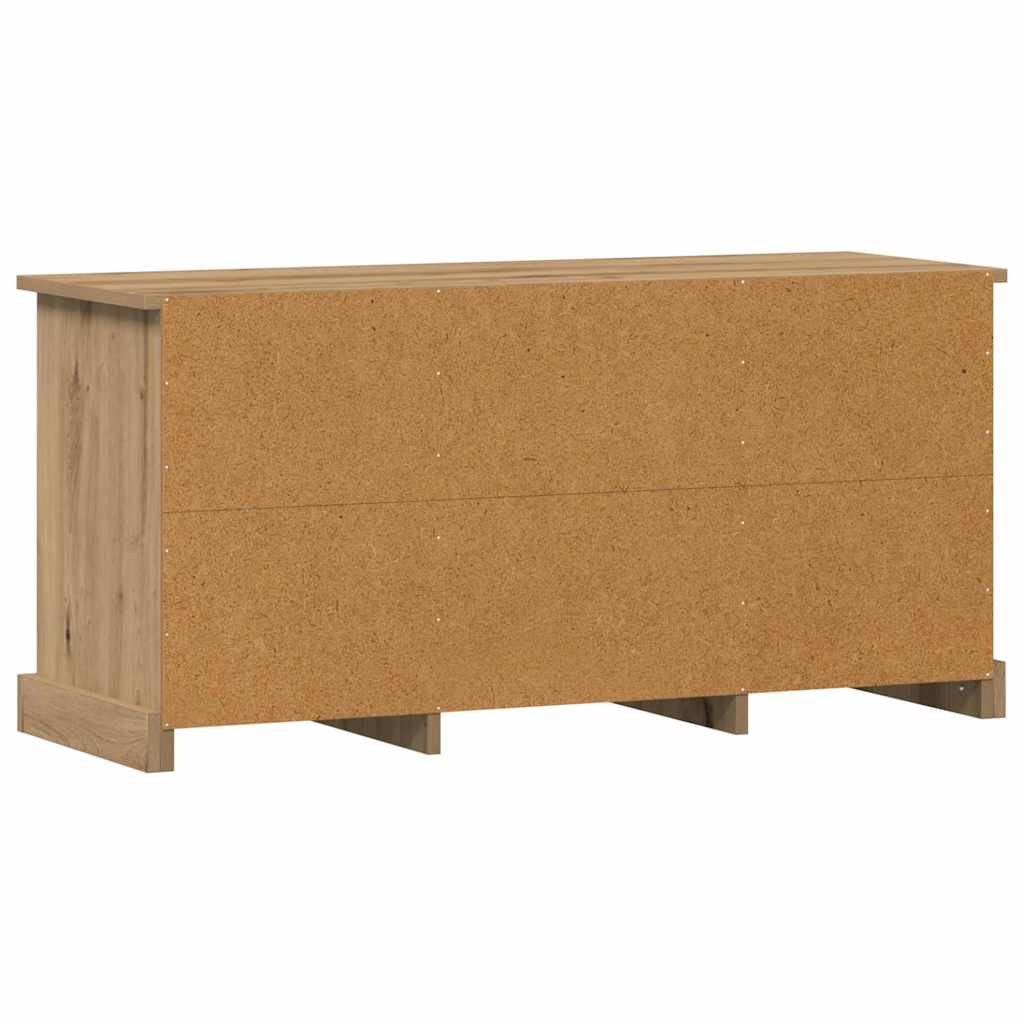TV-Schränk 99,5 x 35,5 x 48 cm Artisan-Eiche Holzwerkstoff