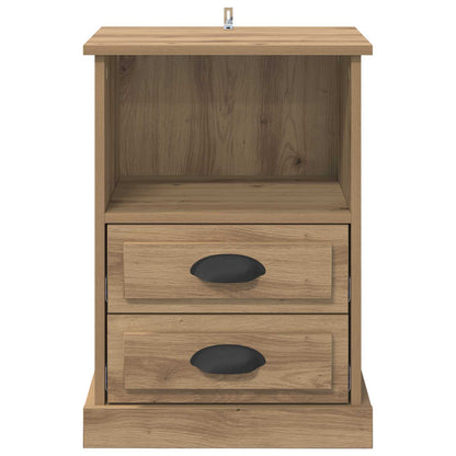 Nachttisch 2 stk. Artisan-Eiche 36 x 43 x 60 cm Holzwerkstoff