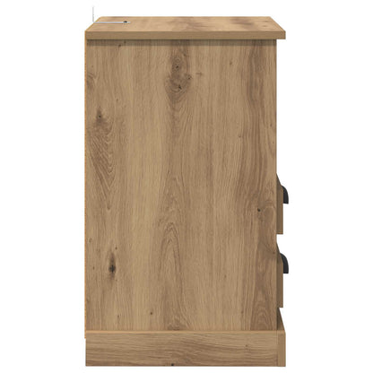 Nachttisch 2 stk. Artisan-Eiche 36 x 43 x 60 cm Holzwerkstoff