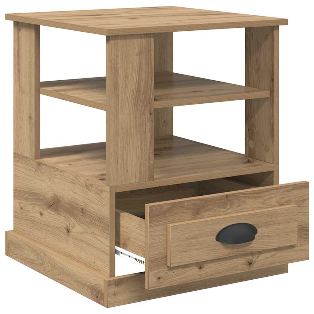 Nachttisch Artisan-Eiche 50 x 50 x 60 cm Holzwerkstoff