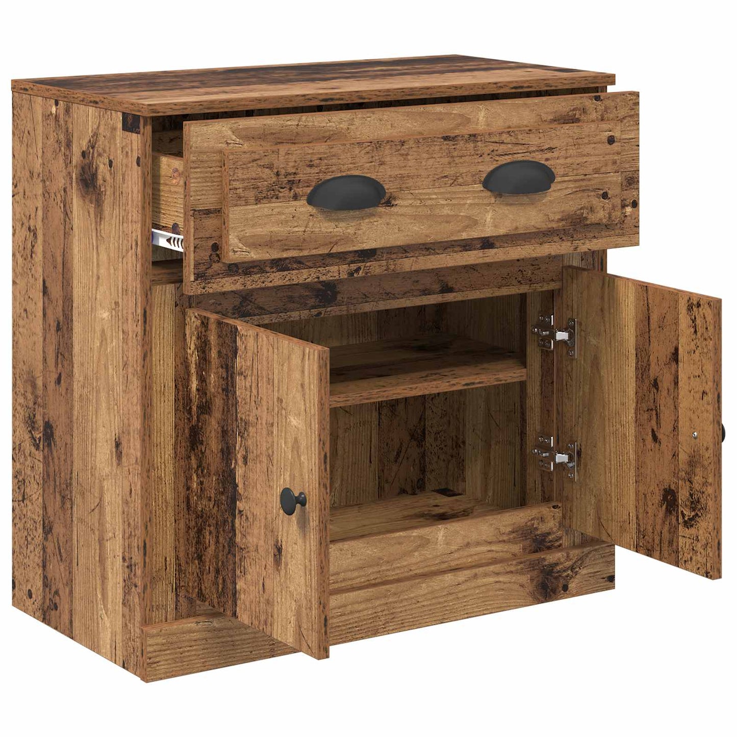 Highboard Altholz 70 x 35,5 x 67,5 cm Holzwerkstoff