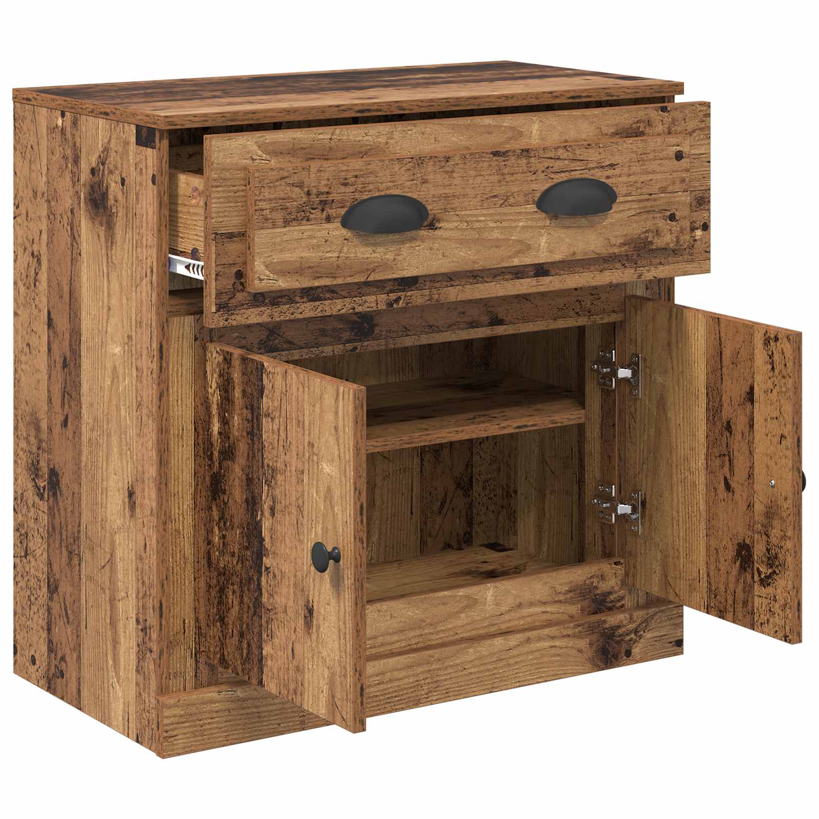 Highboard Altholz 70 x 35,5 x 67,5 cm Holzwerkstoff