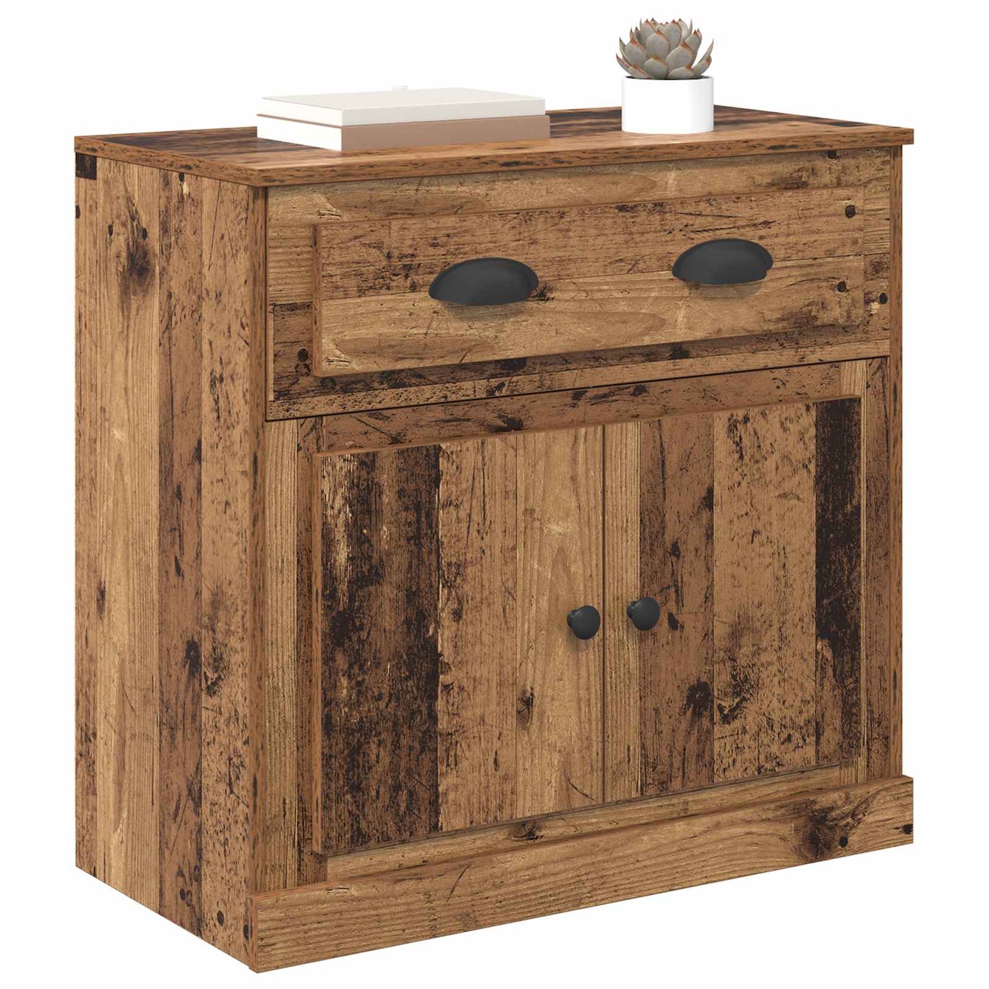 Highboard Altholz 70 x 35,5 x 67,5 cm Holzwerkstoff