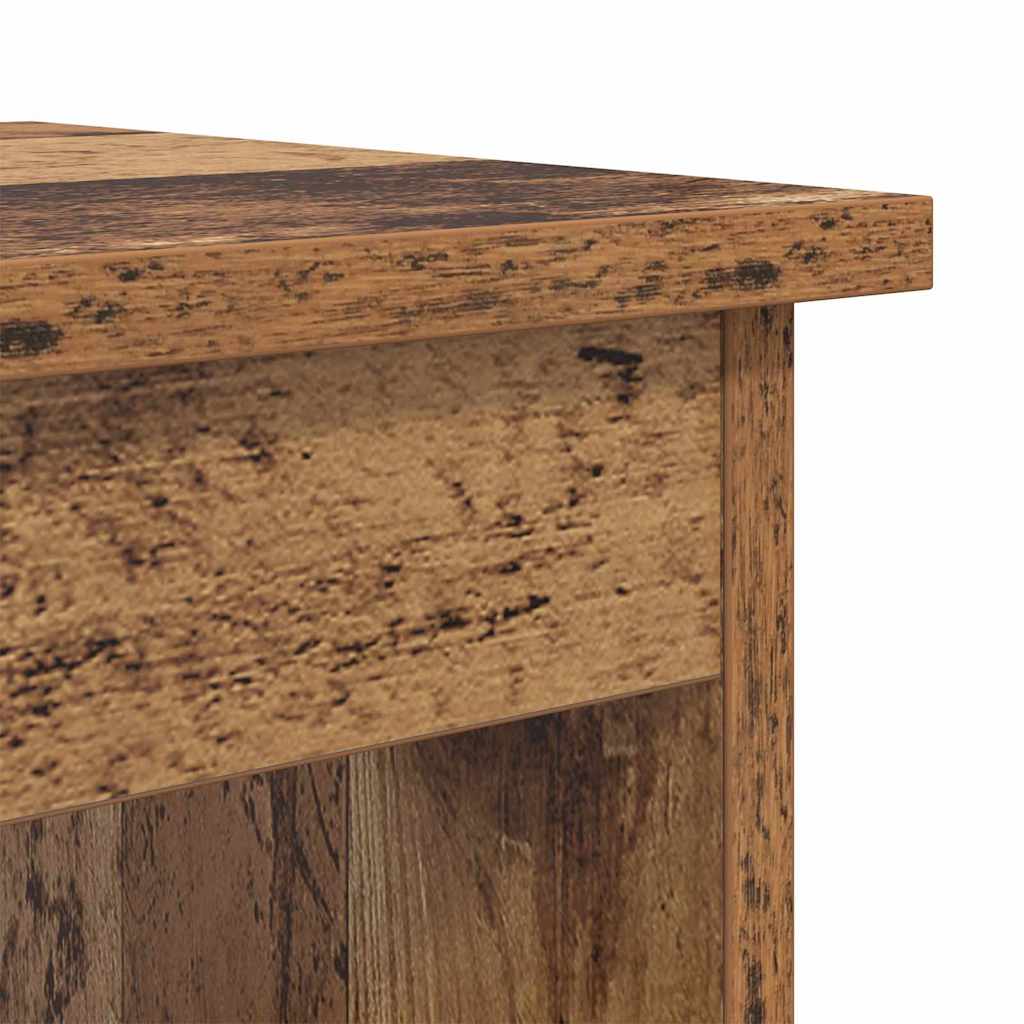 Couchtisch 3 stk. Altholz 48 x 45 x 45 cm Holzwerkstoff