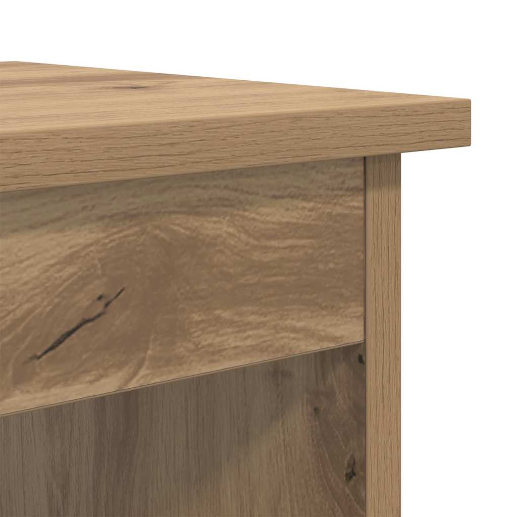 Couchtisch 3 stk. Artisan-Eiche 48 x 45 x 45 cm Holzwerkstoff
