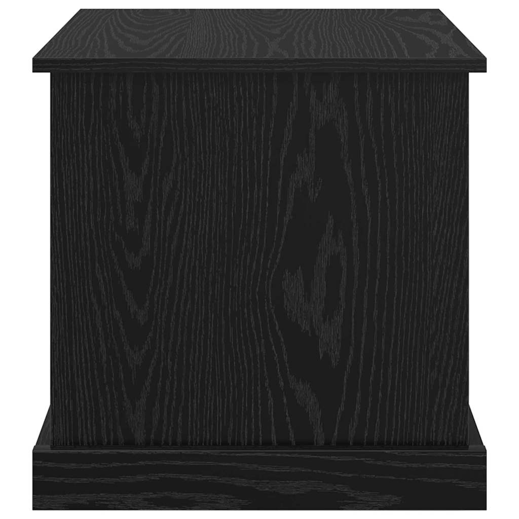 Couchtisch 3 stk. Schwarz Eichen-Optik 48 x 45 x 45 cm