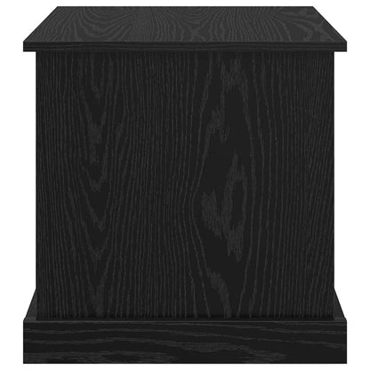 Couchtisch 3 stk. Schwarz Eichen-Optik 48 x 45 x 45 cm