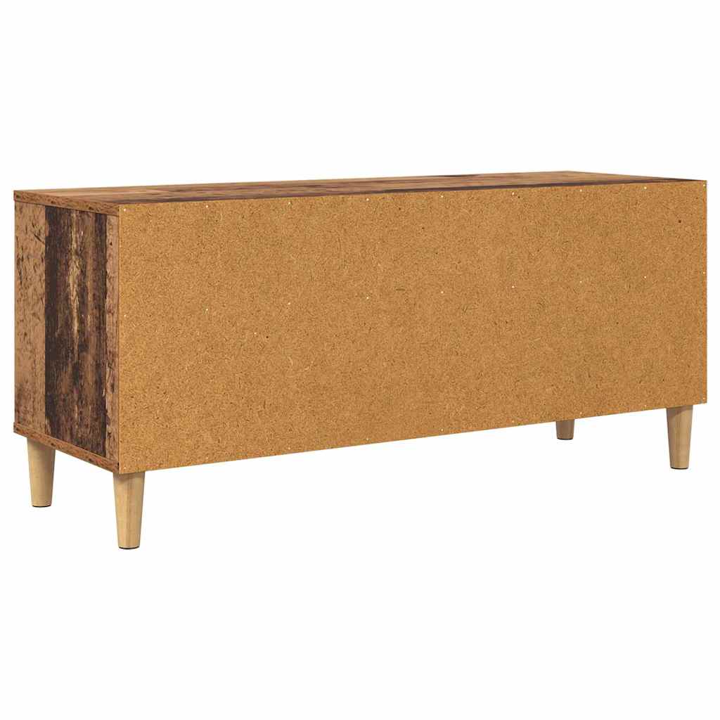 TV-Schränk 100 x 34,5 x 44,5 cm Altholz Holzwerkstoff