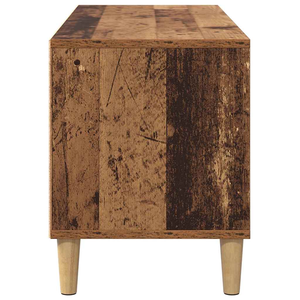 TV-Schränk 100 x 34,5 x 44,5 cm Altholz Holzwerkstoff
