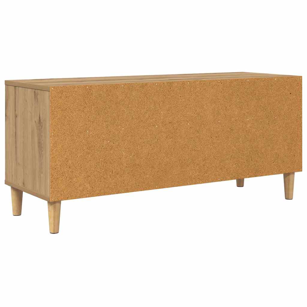 TV-Schränk 100 x 34,5 x 44,5 cm Artisan-Eiche Holzwerkstoff
