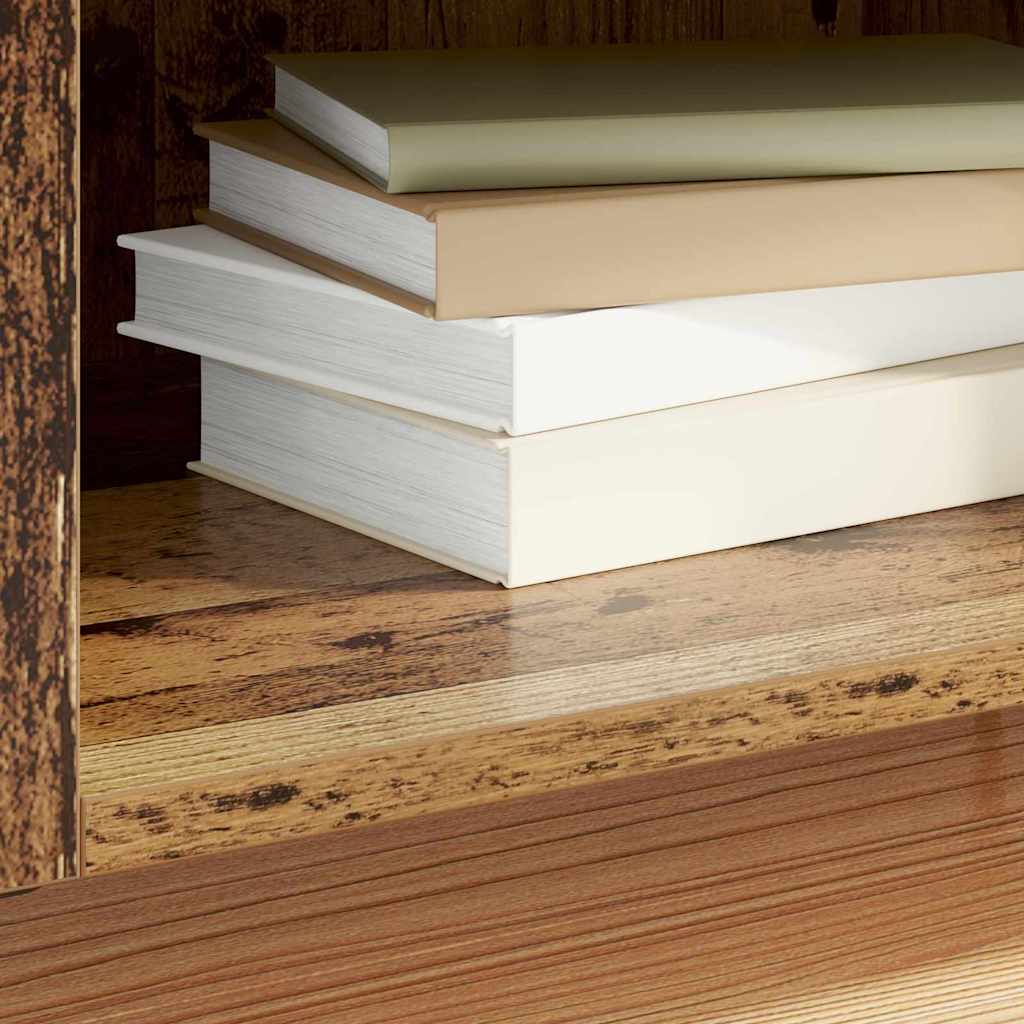 Schallplattenschrank Altholz 121 x 38 x 48 cm Holzwerkstoff