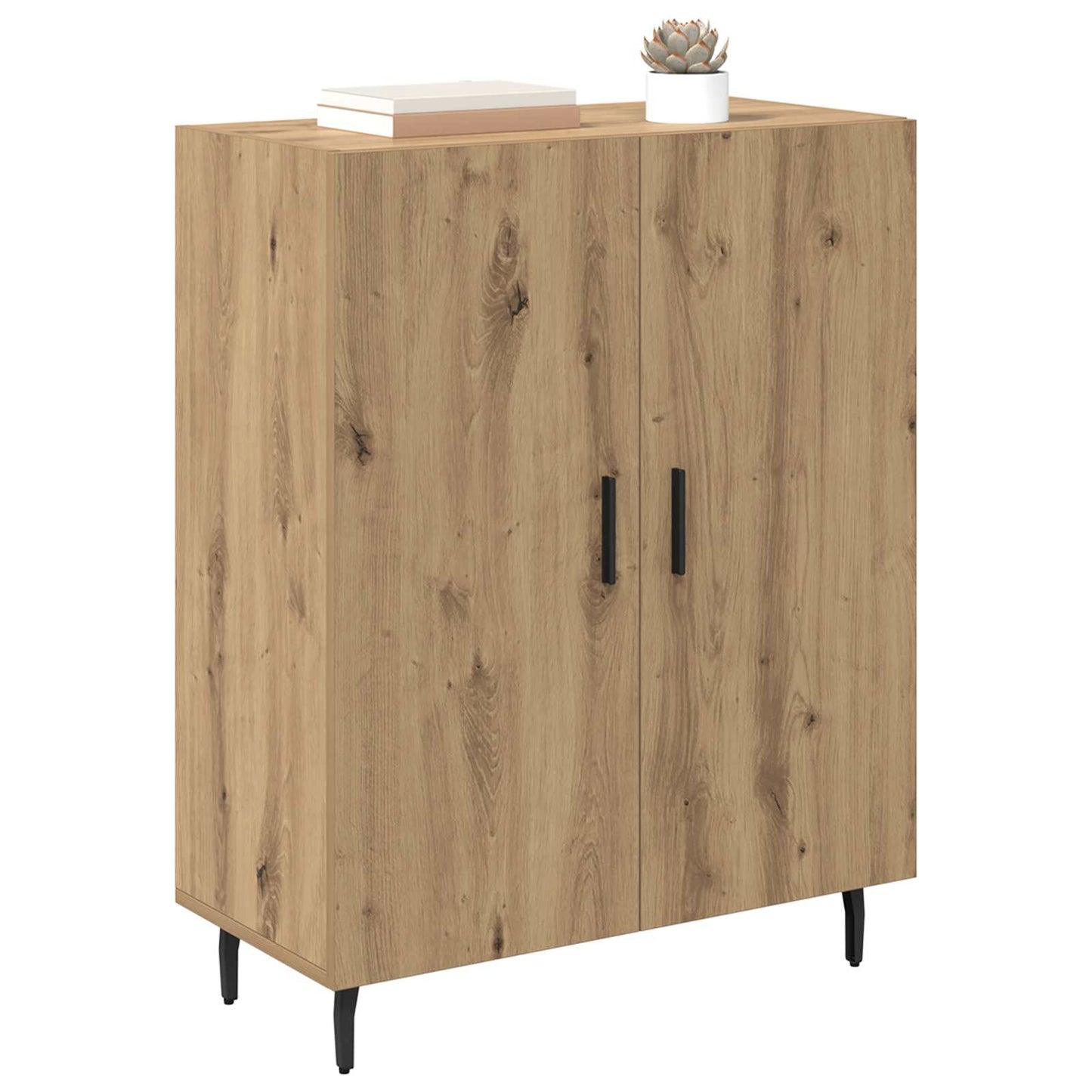 Sideboard Artisan-Eiche 69,5 x 34 x 90 cm Holzwerkstoff