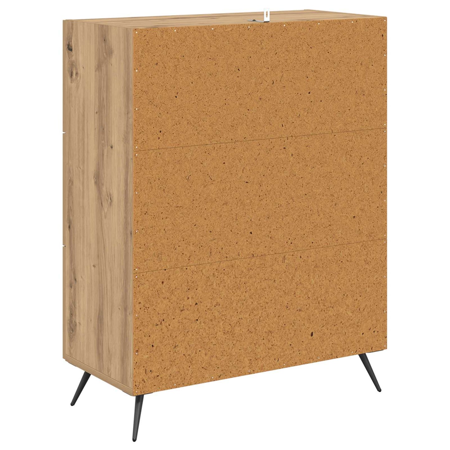 Kommode 3-Schublade Artisan-Eiche 69,5 x 34 x 90 cm