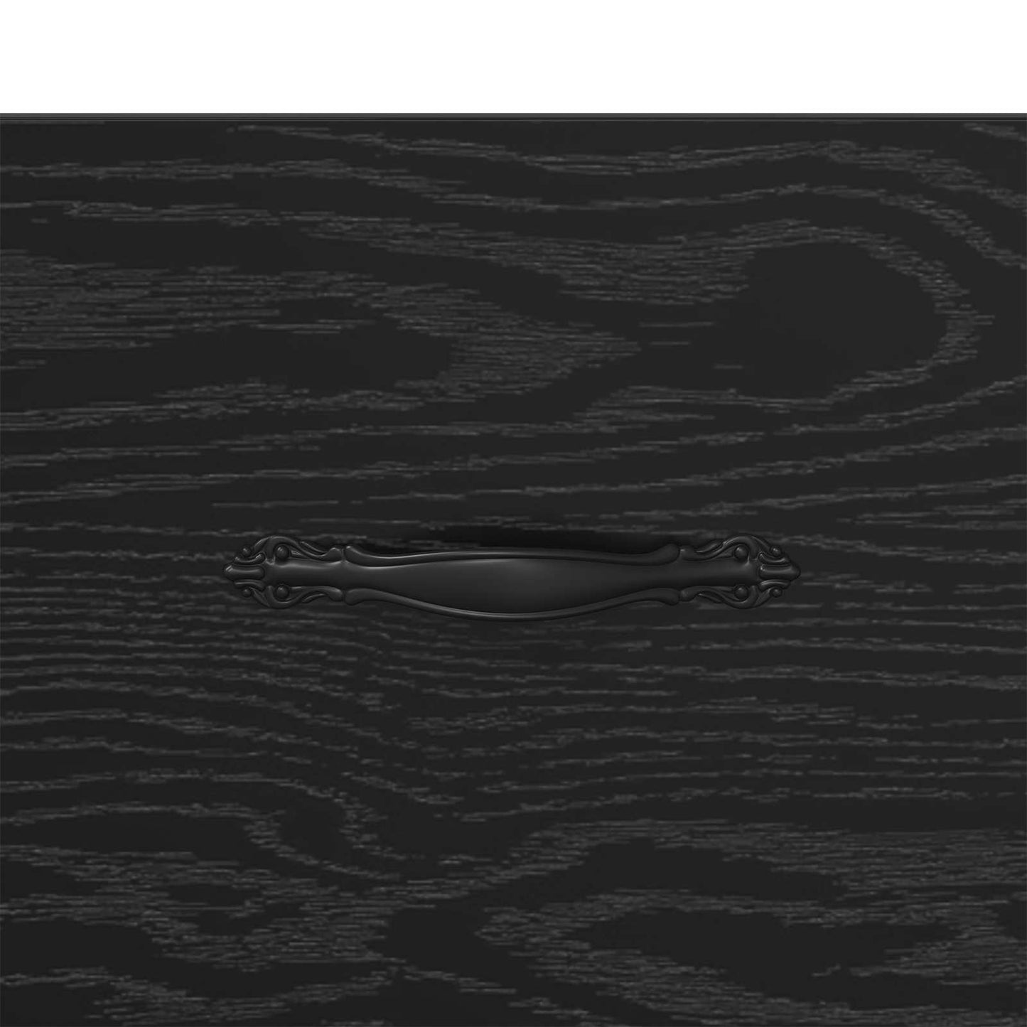 Sideboard mit Schubladen Schwarz Eichen-Optik 69,5 x 34 x 90 cm
