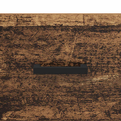 Sideboard Altholz 69,5 x 34 x 90 cm Verbundholz und Eisen