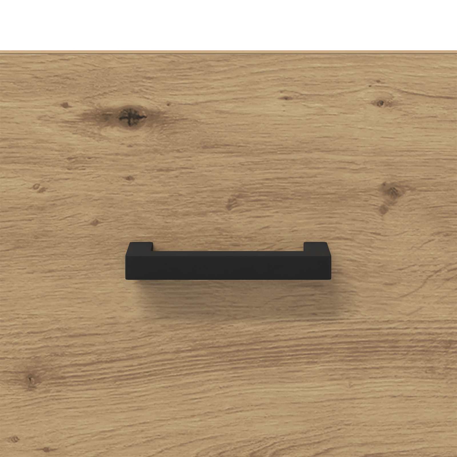 Sideboard Artisan-Eiche 69,5 x 34 x 90 cm Verbundholz und Eisen
