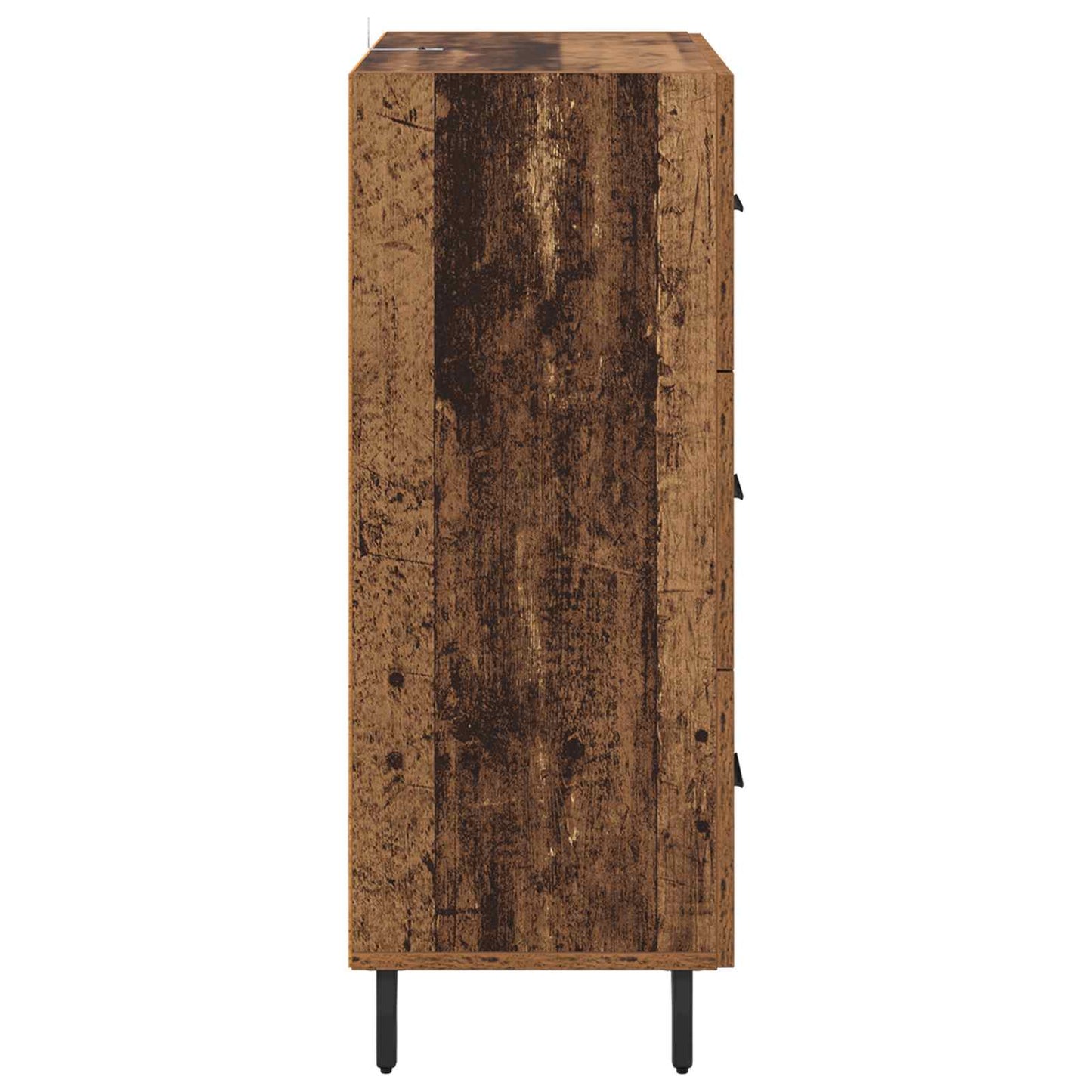 Sideboard Altholz 69,5 x 34 x 90 cm Verbundholz und Eisen