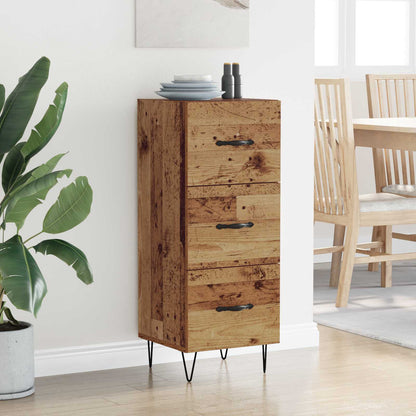 Sideboard Altholz 34 x 34,5 x 90 cm Holzwerkstoff
