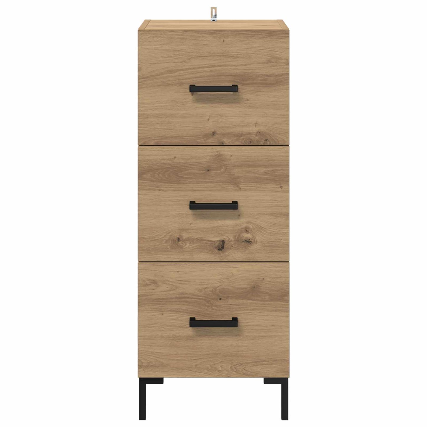Sideboard Artisan-Eiche 34,5 x 34 x 90 cm Holzwerkstoff