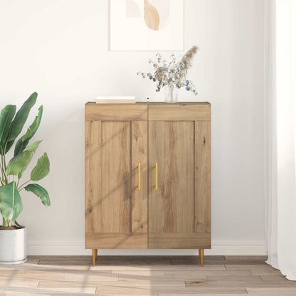 Sideboard Artisan-Eiche 69,5 x 34 x 90 cm Verbundholz und Eisen