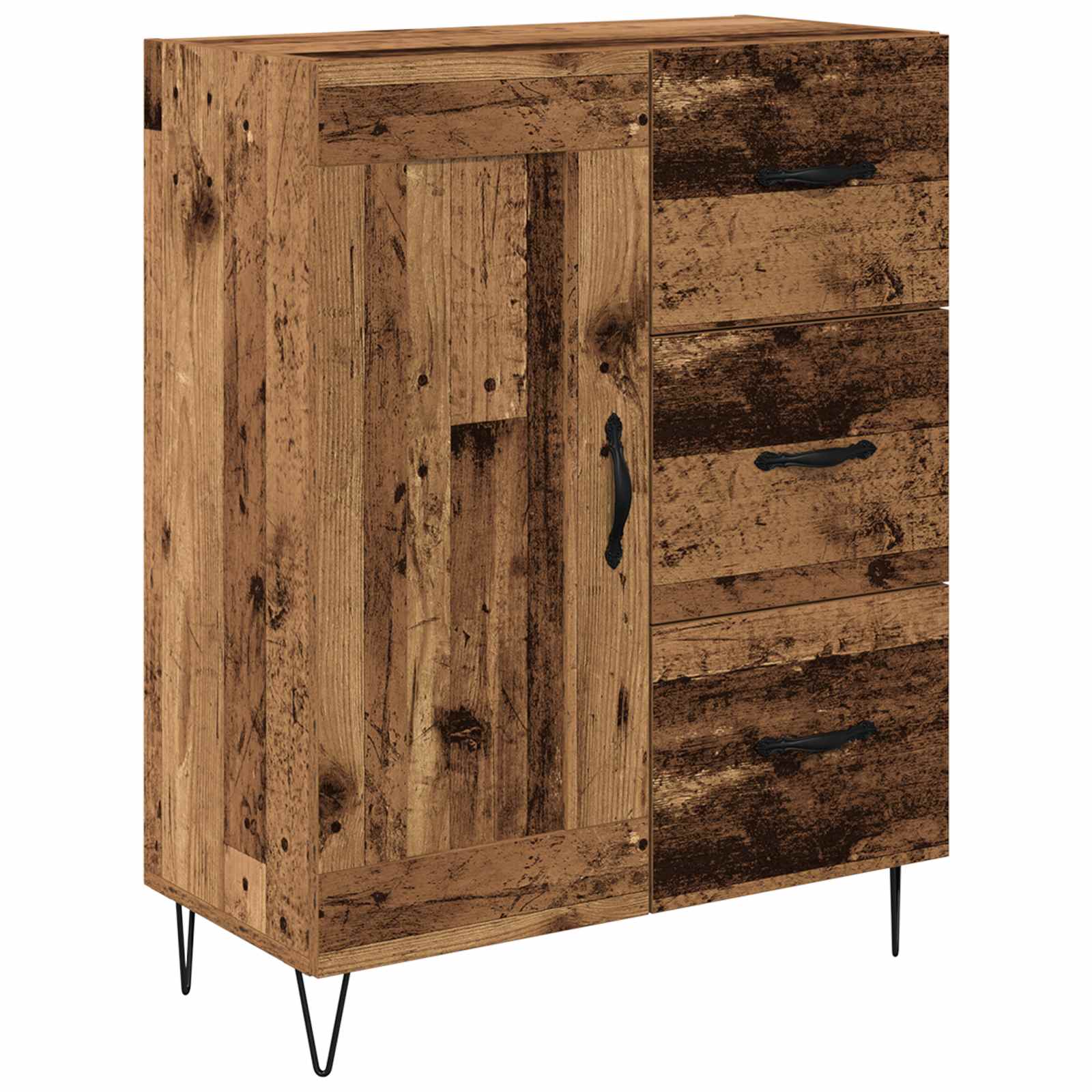 Sideboard Altholz 69,5 x 34 x 90 cm Holzwerkstoff