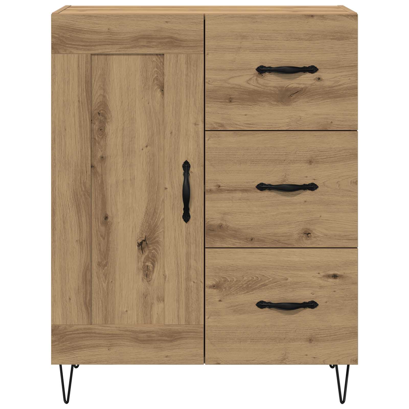 Sideboard Artisan-Eiche 69,5 x 34 x 90 cm Holzwerkstoff