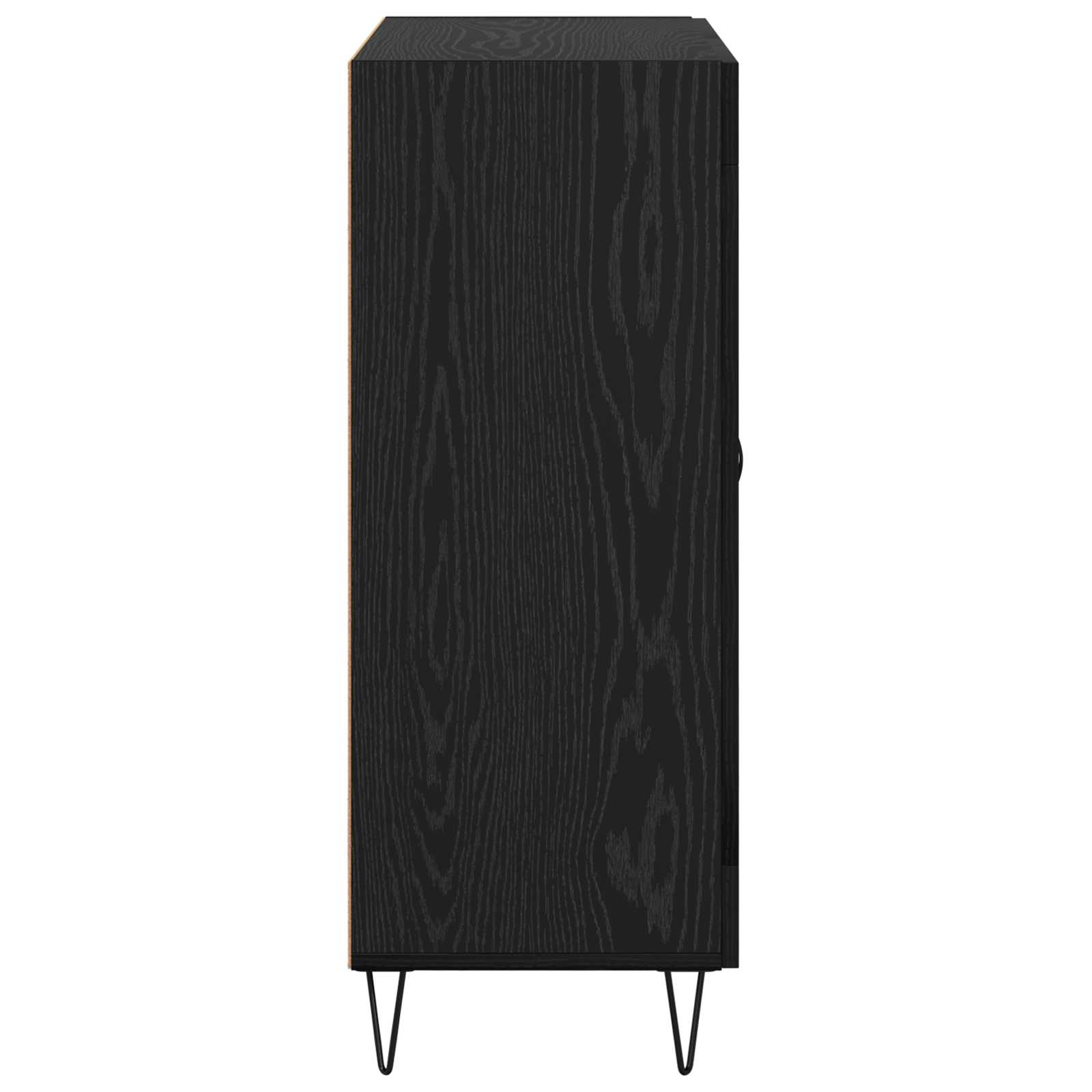 Sideboard Schwarze Eiche 69,5 x 34 x 90 cm Holzwerkstoff