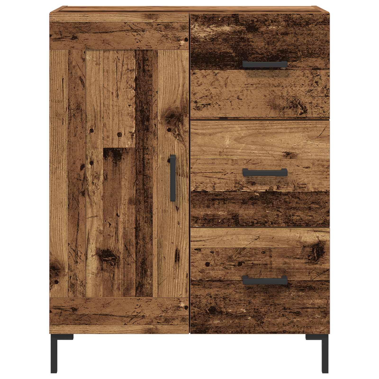 Sideboard Altholz 69.5 x 34 x 90 cm Holzwerkstoff