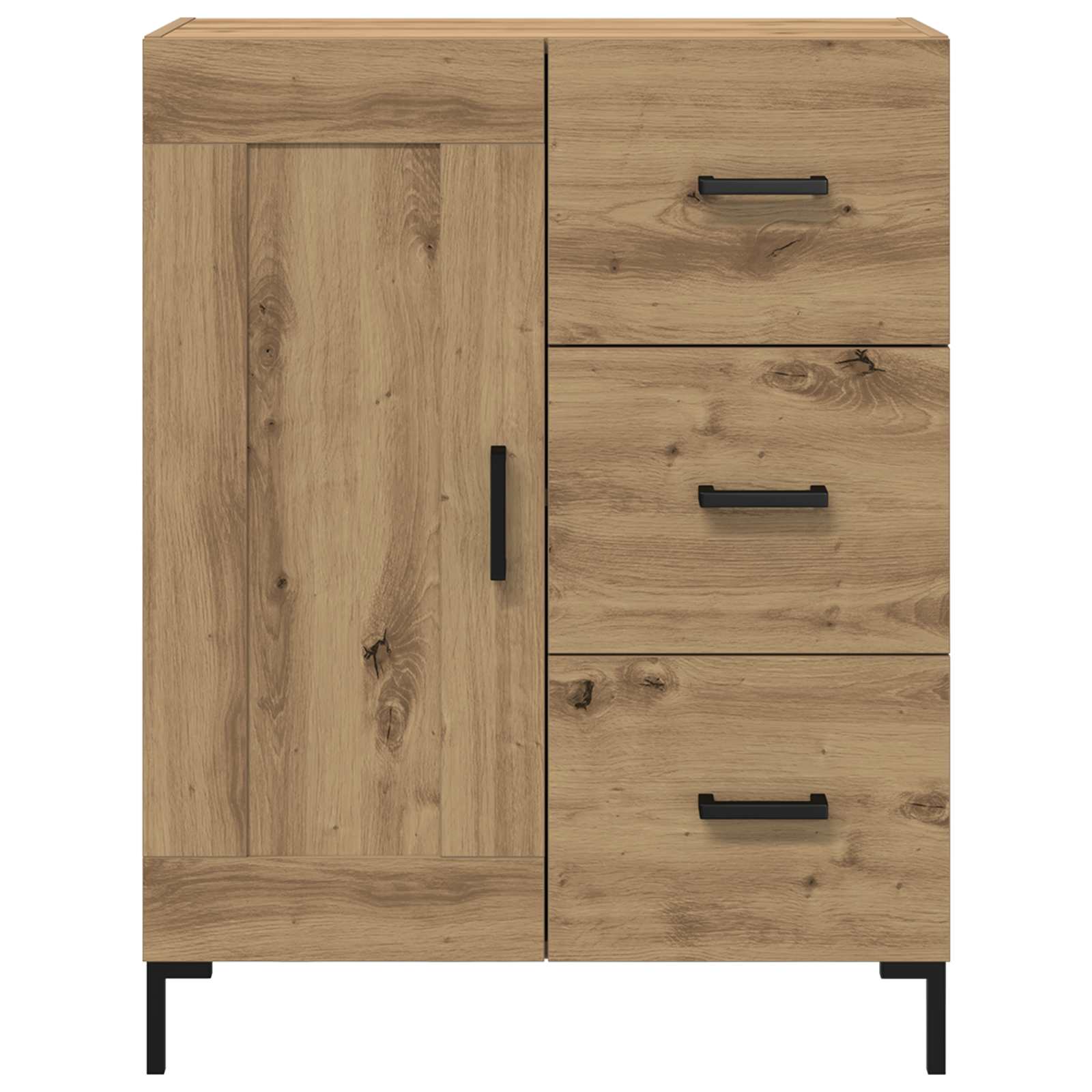 Sideboard Artisan-Eiche 69.5 x 34 x 90 cm Holzwerkstoff