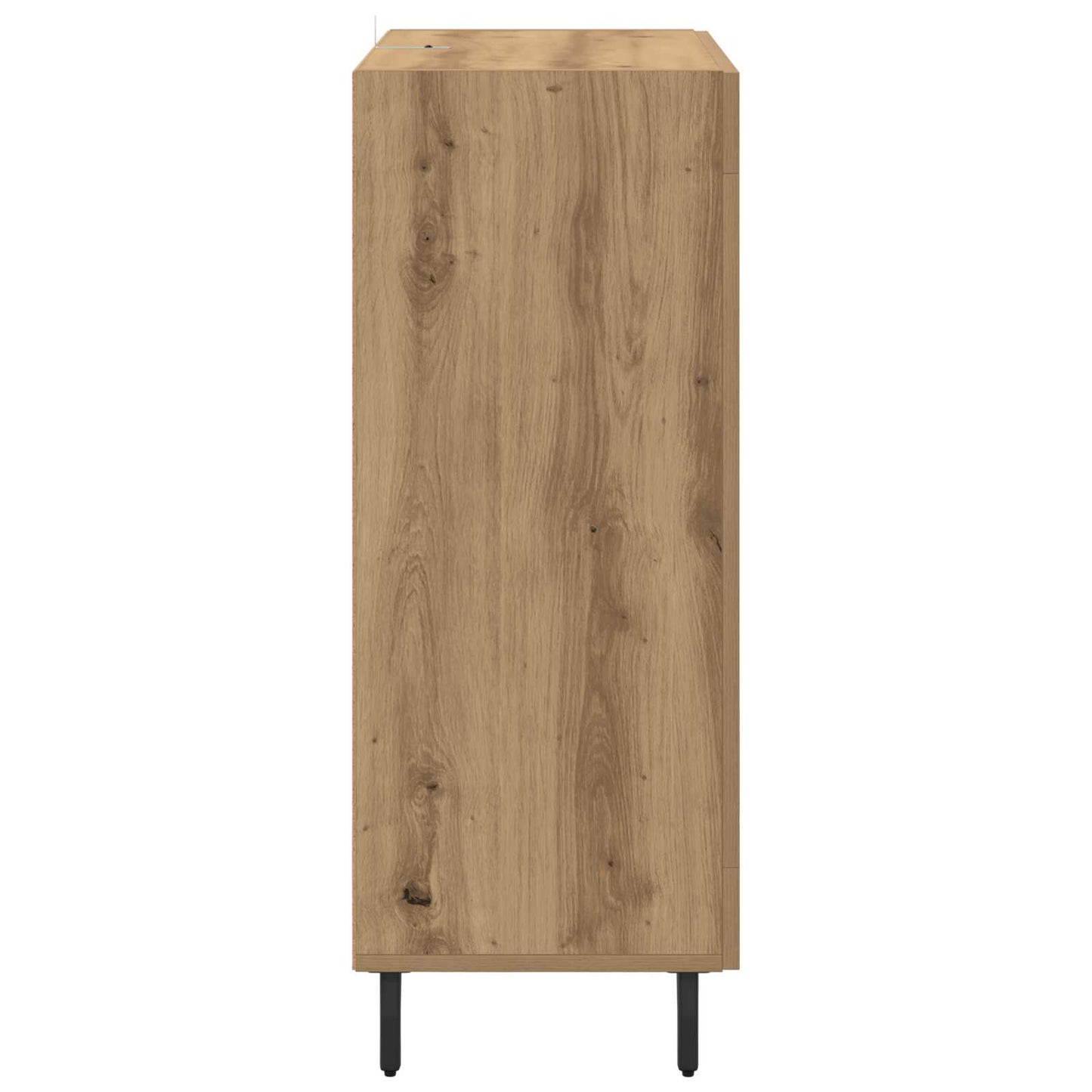 Sideboard Artisan-Eiche 69,5 x 34 x 90 cm Verbundholz und Eisen