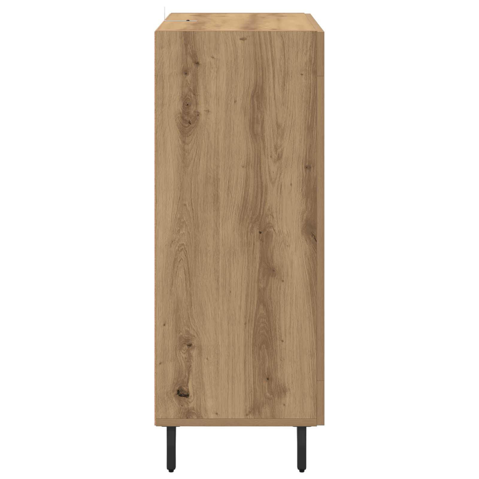 Sideboard Artisan-Eiche 69,5 x 34 x 90 cm Verbundholz und Eisen