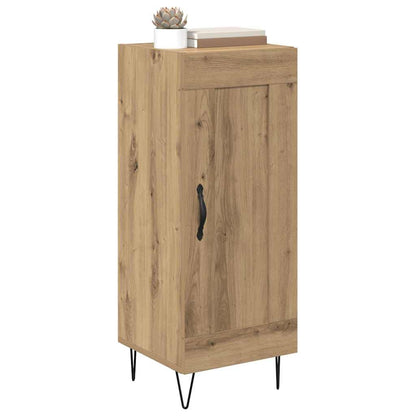 Sideboard Artisan-Eiche 34,5 x 34 x 90 cm Verbundholz und Eisen
