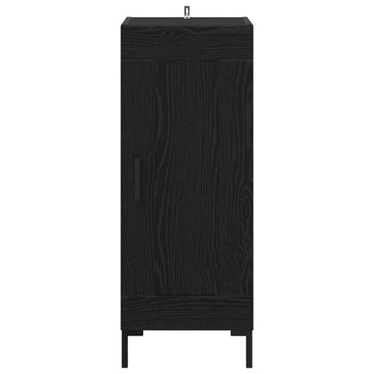 Sideboard Olden Schwarz Eichen-Optik 34,5 x 34 x 90 cm
