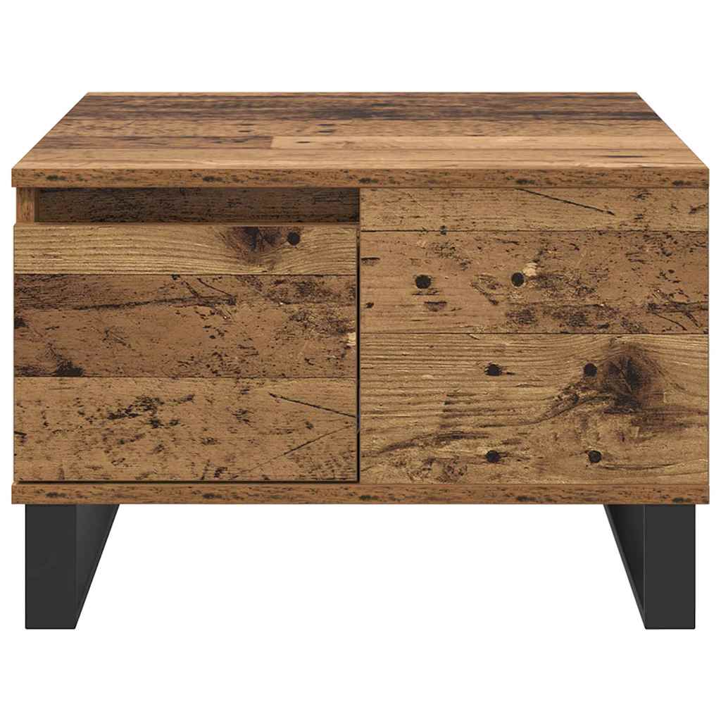 Couchtisch Altholz 55 x 55 x 36,5 cm Holzwerkstoff