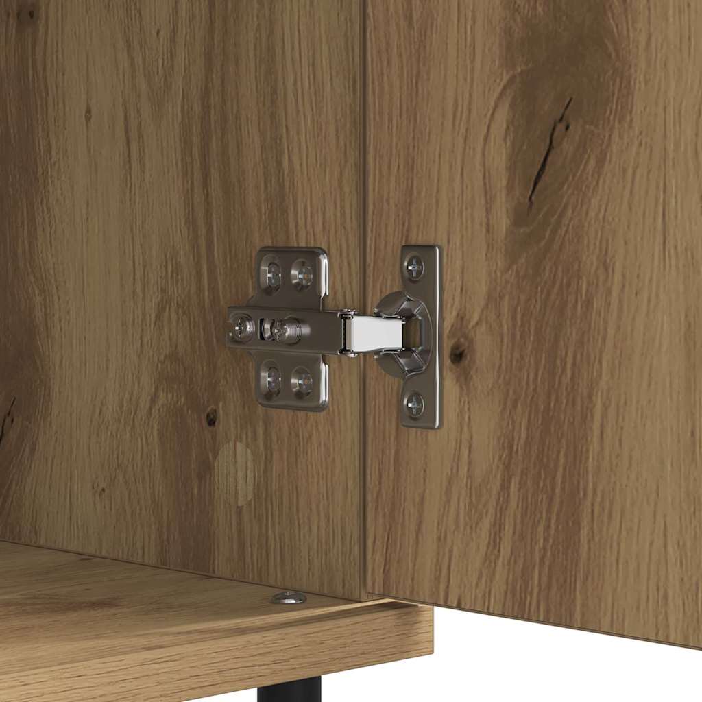 Sideboard 2 stk. Artisan-Eiche 40 x 35 x 70 cm