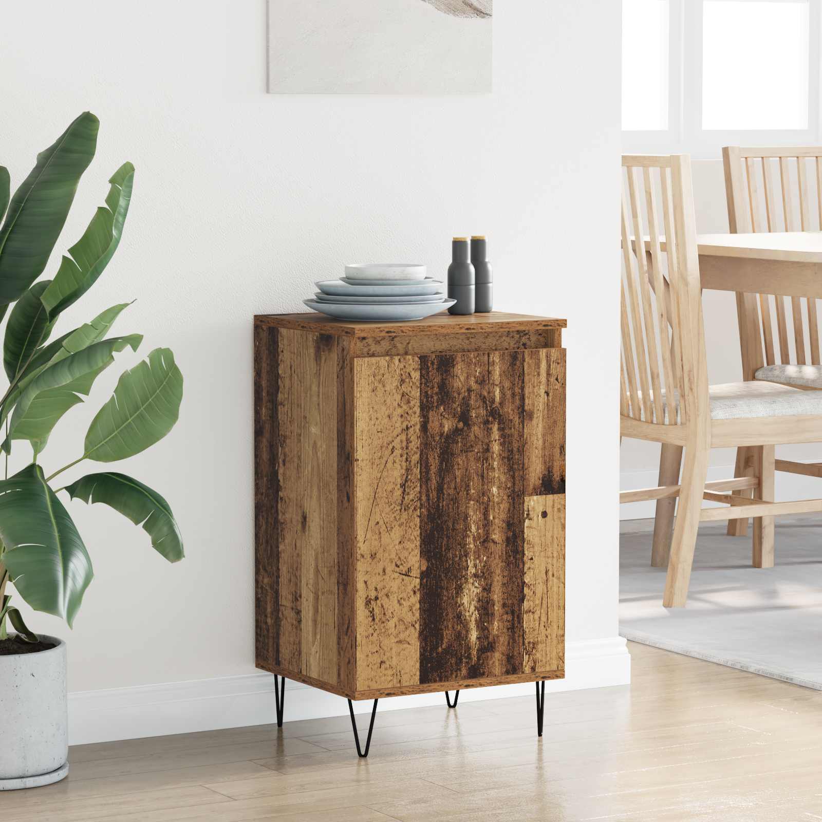 Sideboard Altholz 40 x 35 x 70 cm Holzwerkstoff