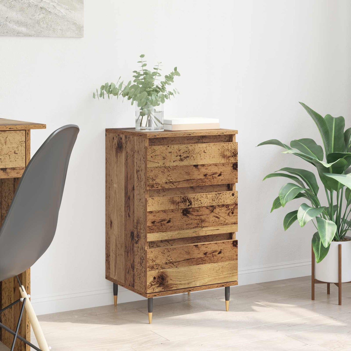 Sideboard Altholz 35 x 40 x 70 cm Holzwerkstoff