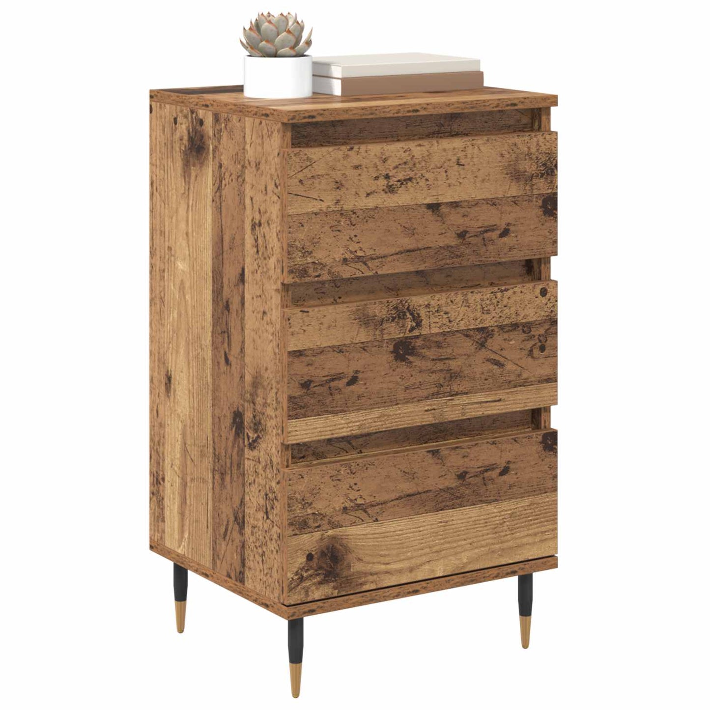Sideboard Altholz 35 x 40 x 70 cm Holzwerkstoff
