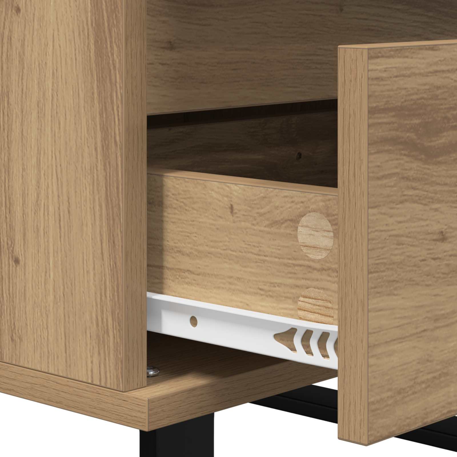 Sideboard Artisan-Eiche Holzwerkstoff