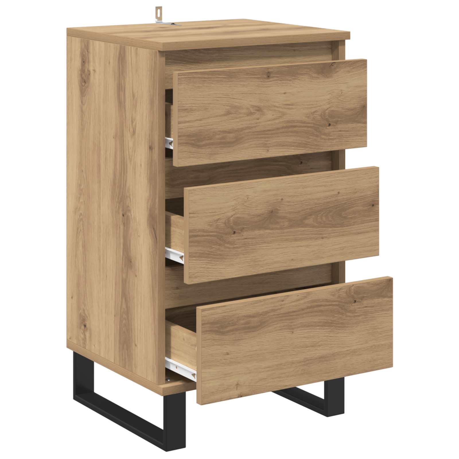 Sideboard Artisan-Eiche Holzwerkstoff