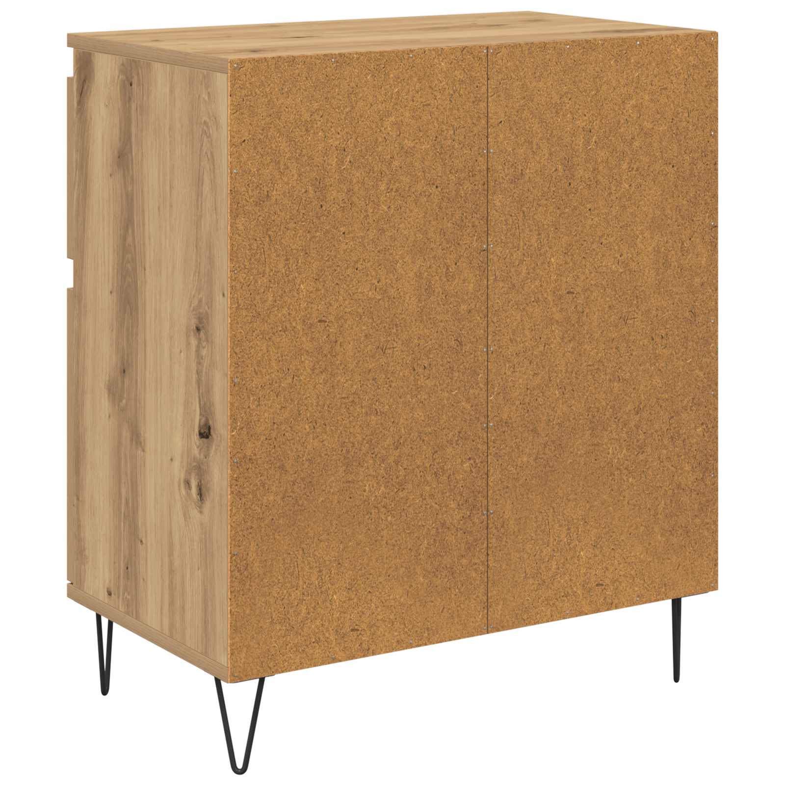 Sideboard Artisan-Eiche 60 x 35 x 70 cm Verbundholz und Eisen