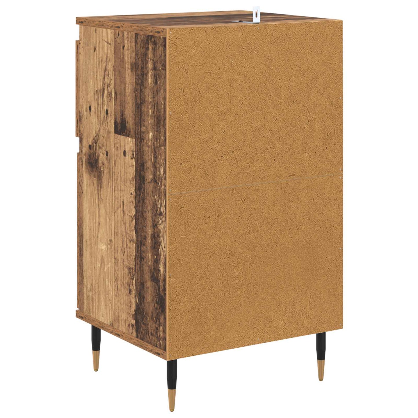 Sideboard Altholz 40 x 35 x 70 cm Verbundholz und Eisen