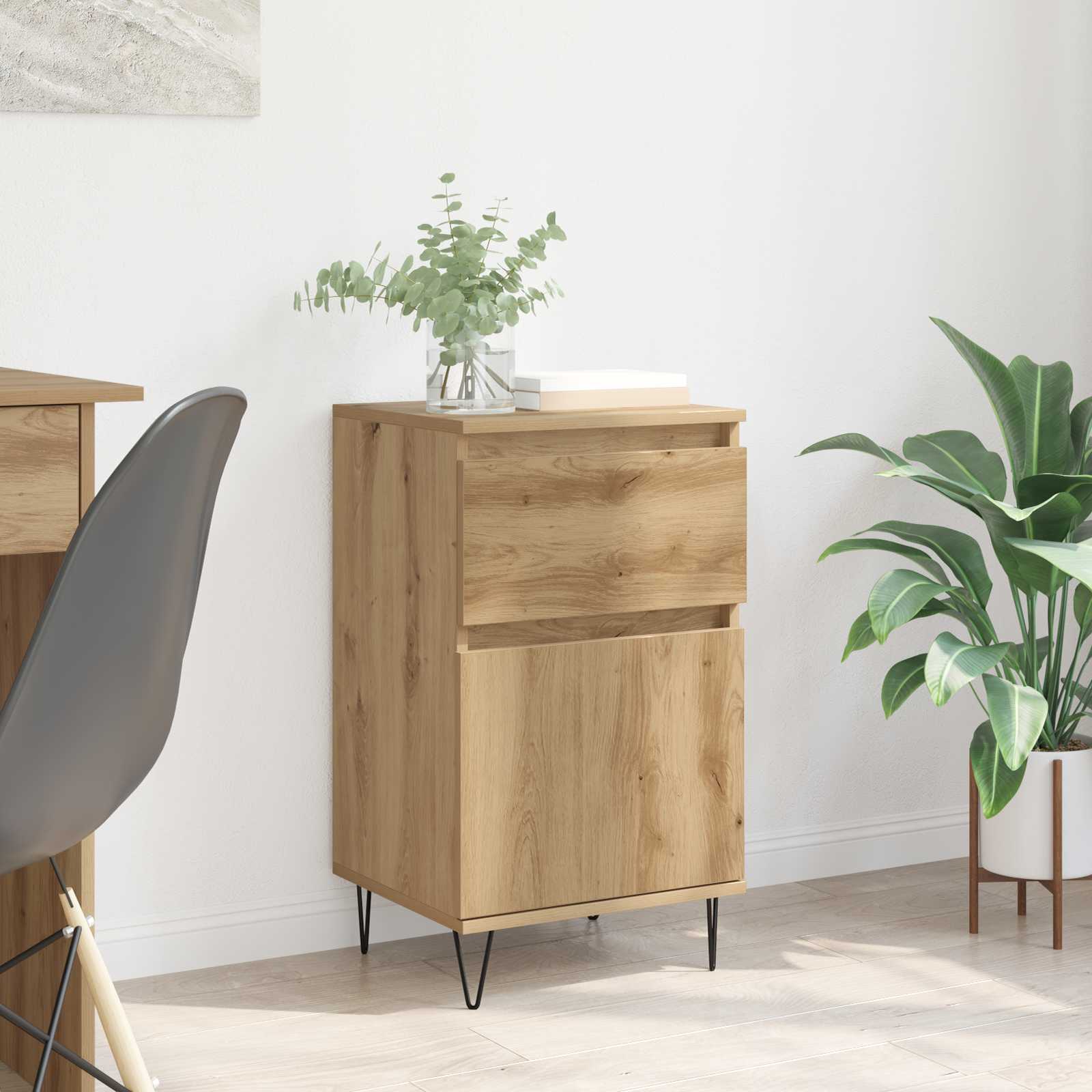 Sideboard Artisan-Eiche 35 x 40 x 70 cm Holzwerkstoff