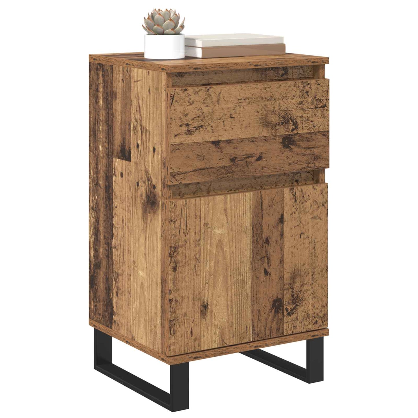 Sideboard Altholz 35 x 40 x 70 cm Holzwerkstoff