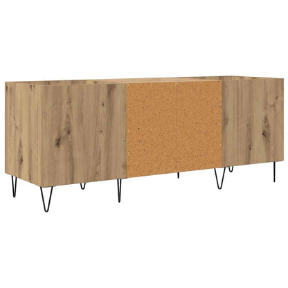 Schallplattenschrank Artisan-Eiche 121 x 38 x 48 cm