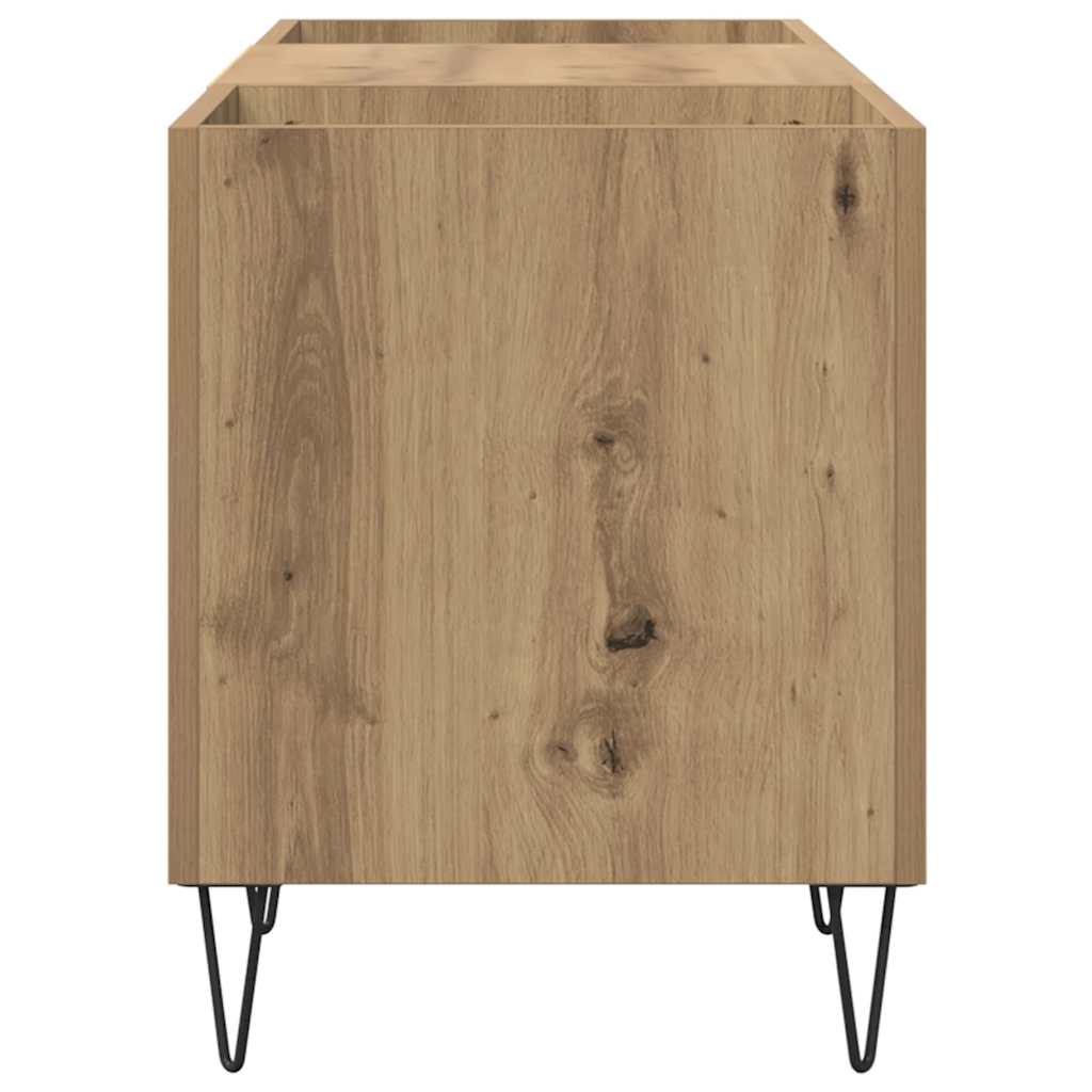 Schallplattenschrank Artisan-Eiche 121 x 38 x 48 cm